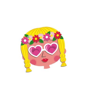 Magnetibook crazy face girls