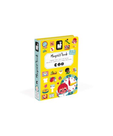 Magnetibook aprendo la hora