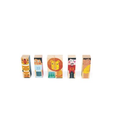 Kubix 60 cubos de madera circo
