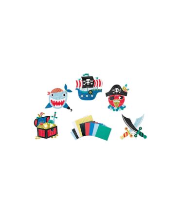 Manualidades mosaico piratas