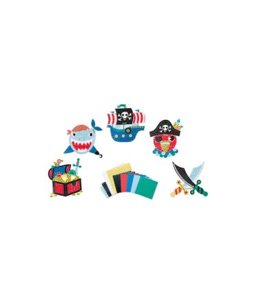 Manualidades mosaico piratas