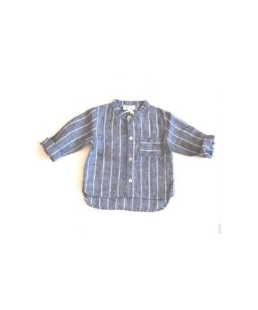 Camisa lino rayas
