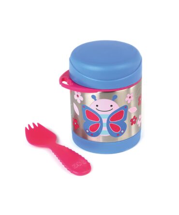 Skip hop zoo contenedor de comida butterfly