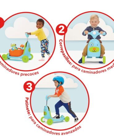 Patinete 3 en 1 Dog Skip Hop