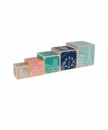 Pirámide de 5 cubos Sophie La Girafe