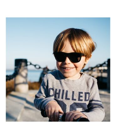 Gafas de Sol Flexibles Navigators Negro(3-5 años)