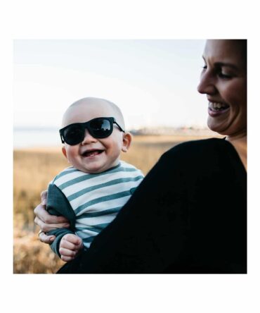 Gafas de Sol Flexibles Navigators Negro(3-5 años)