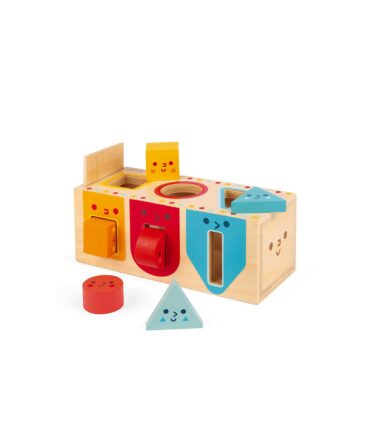 Caja con formas geométricas