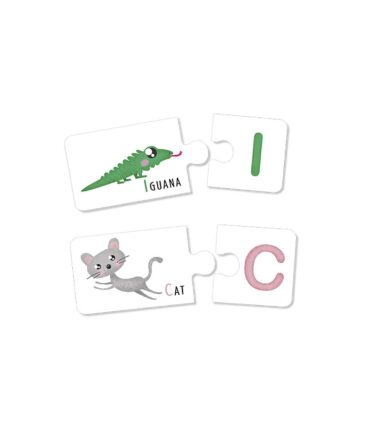 Alphabet puzzle montessori educativo