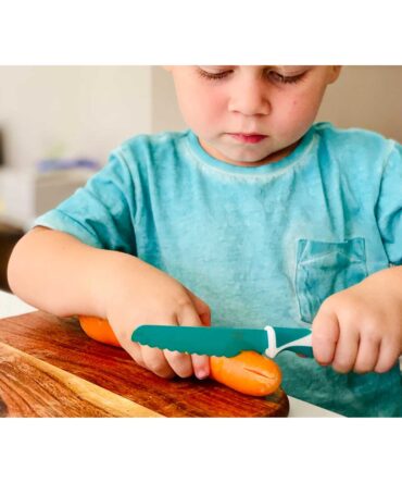 Cuchillo Autonomía para niños Kiddikutter Verde