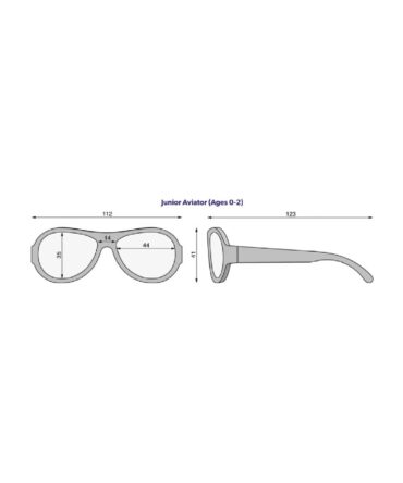 Gafas de Sol Flexibles Navigators Premium Acero (0-24m)