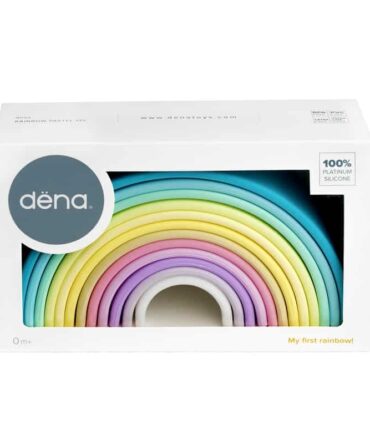 Arco iris silicona 12 piezas colores pastel DËNA