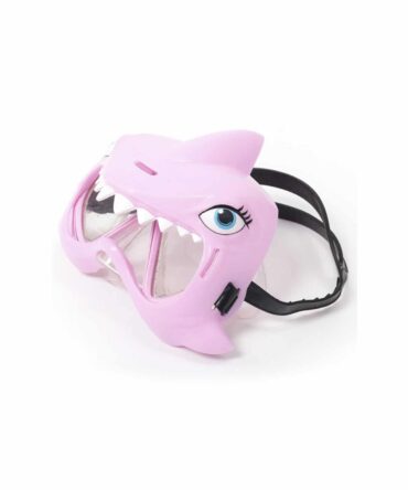 Gafas de buceo tiburón rosa