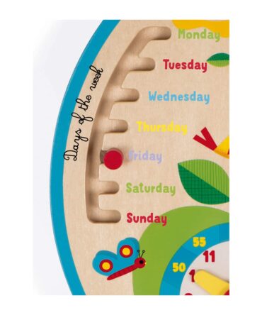 Calendario a lo largo del tiempo versión inglés