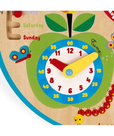 Calendario a lo largo del tiempo versión inglés