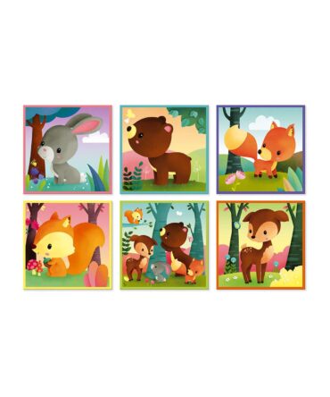 Kubkid animales del bosque
