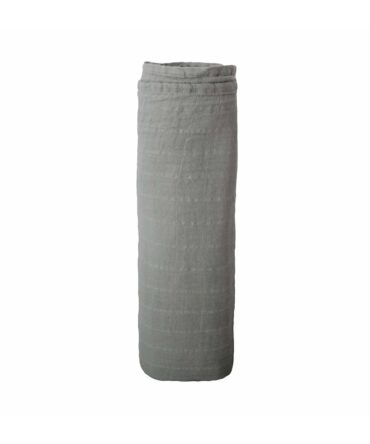 Muselina 100% algodón orgánico Mushie Belgian Grey