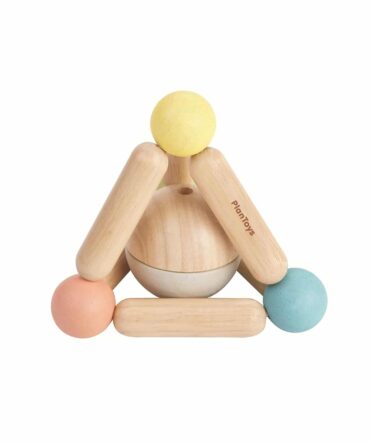 Triángulo sonajero pastel Plan Toys