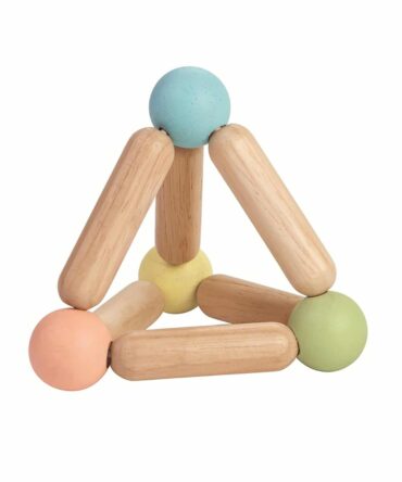 Triángulo sonajero pastel Plan Toys