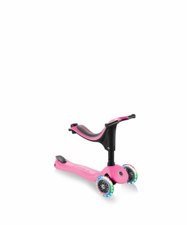 Patinete Go Up 4 en 1 rosa lights