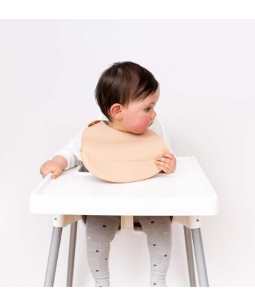Pack de 2 baberos silicona Sage Yellow