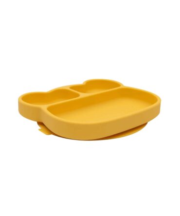 Plato con ventosa Oso Amarillo