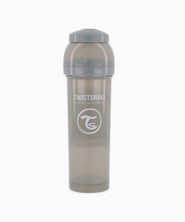 Biberón anticólico  Twistshake 330ml Beige Pastel