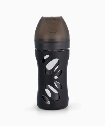 Twistshake Biberón Anticolico Cristal 260ml Negro