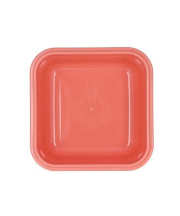 Caja almuerzo grande arco iris rosa