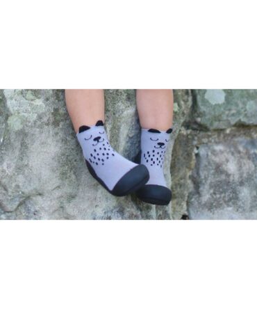 Attipas calcetín con suela cutie gris