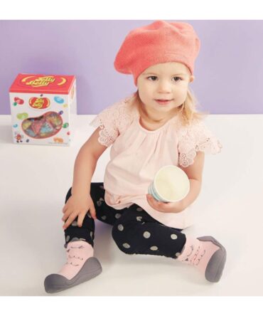 Attipas calcetín con suela cutie rosa