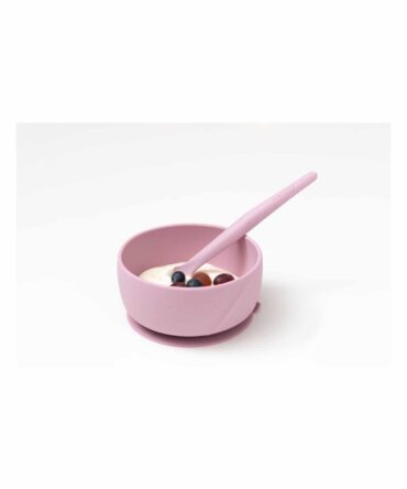 Bol silicona con ventosa Everyday Baby  450ml rosa