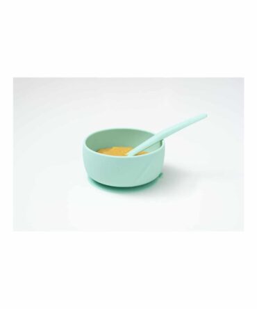 Bol silicona con ventosa Everyday Baby  450ml verde