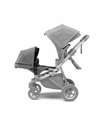 Sleek Sibling Seat Grey Melange