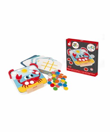 Juego aprendo los colores Janod discos magnéticos