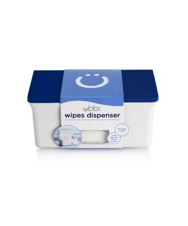 Dispensador de toallitas Ubbi azul