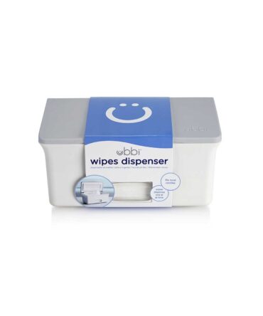 Dispensador de toallitas Ubbi gris