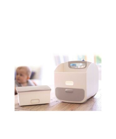 Dispensador de toallitas Ubbi gris