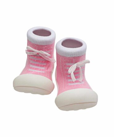 Attipas calcetín con suela Sneakers rosa claro