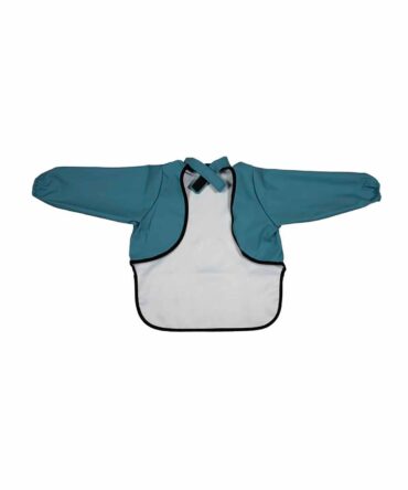 Babero manga larga impermeable Baby Livia Gallo gris arena