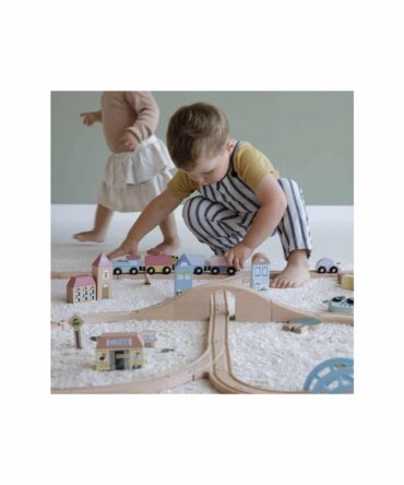 Ciudad sistema de trenes Little Dutch