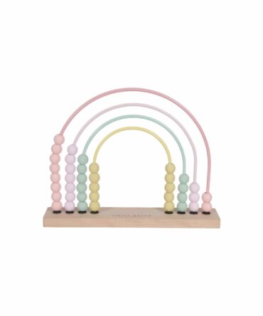 Ábaco arco iris rosa Little Dutch