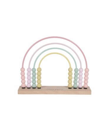 Ábaco arco iris rosa Little Dutch