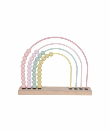 Ábaco arco iris rosa Little Dutch