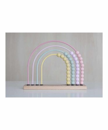 Ábaco arco iris rosa Little Dutch