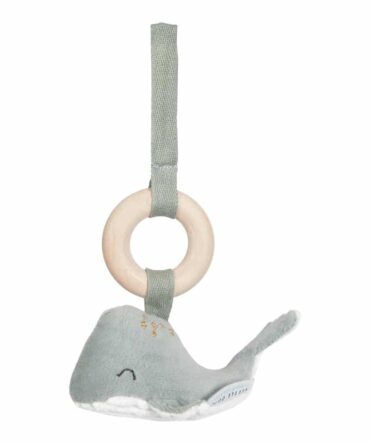 Alfombra de actividades concha ocean gris menta Little Dutch