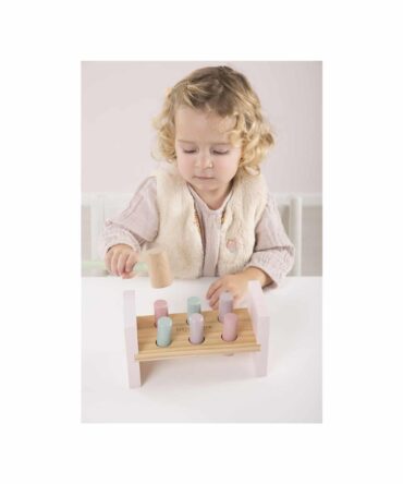 Banco de golpeo adventure rosa Little Dutch
