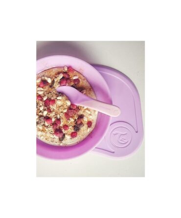 Twistshake cubiertos de aprendizaje +6m coral pastel