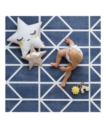 Alfombra de juego para bebés Toddlekind Petroleum