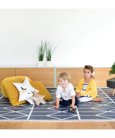 Alfombra de juego para bebés Toddlekind Petroleum